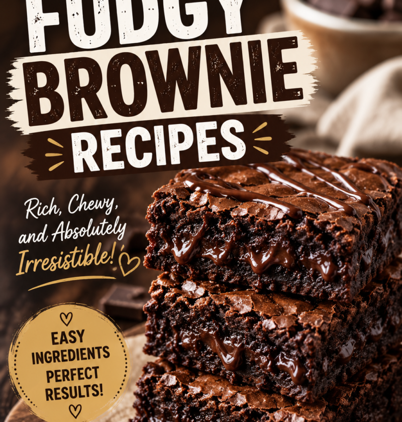 Easy Fudgy Brownie Recipes