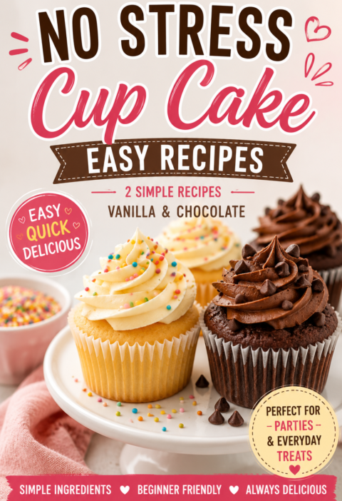 No Stress Easy Cup Cakes Recipes