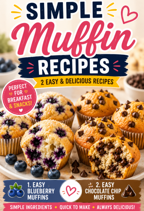 Simple Muffin Recipe 2026Simple Muffin Recipe 2026