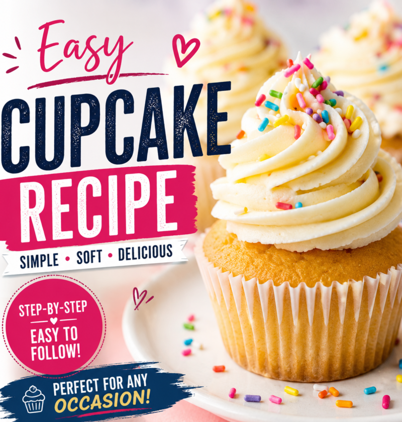 Easy Vanilla Cupcake Recipes 2026