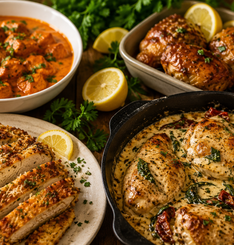 10 Easy Chicken Dinner Ideas Your Family Will Request Every Week